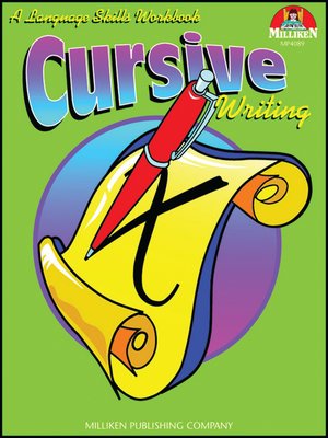 cover image of Cursive Writing